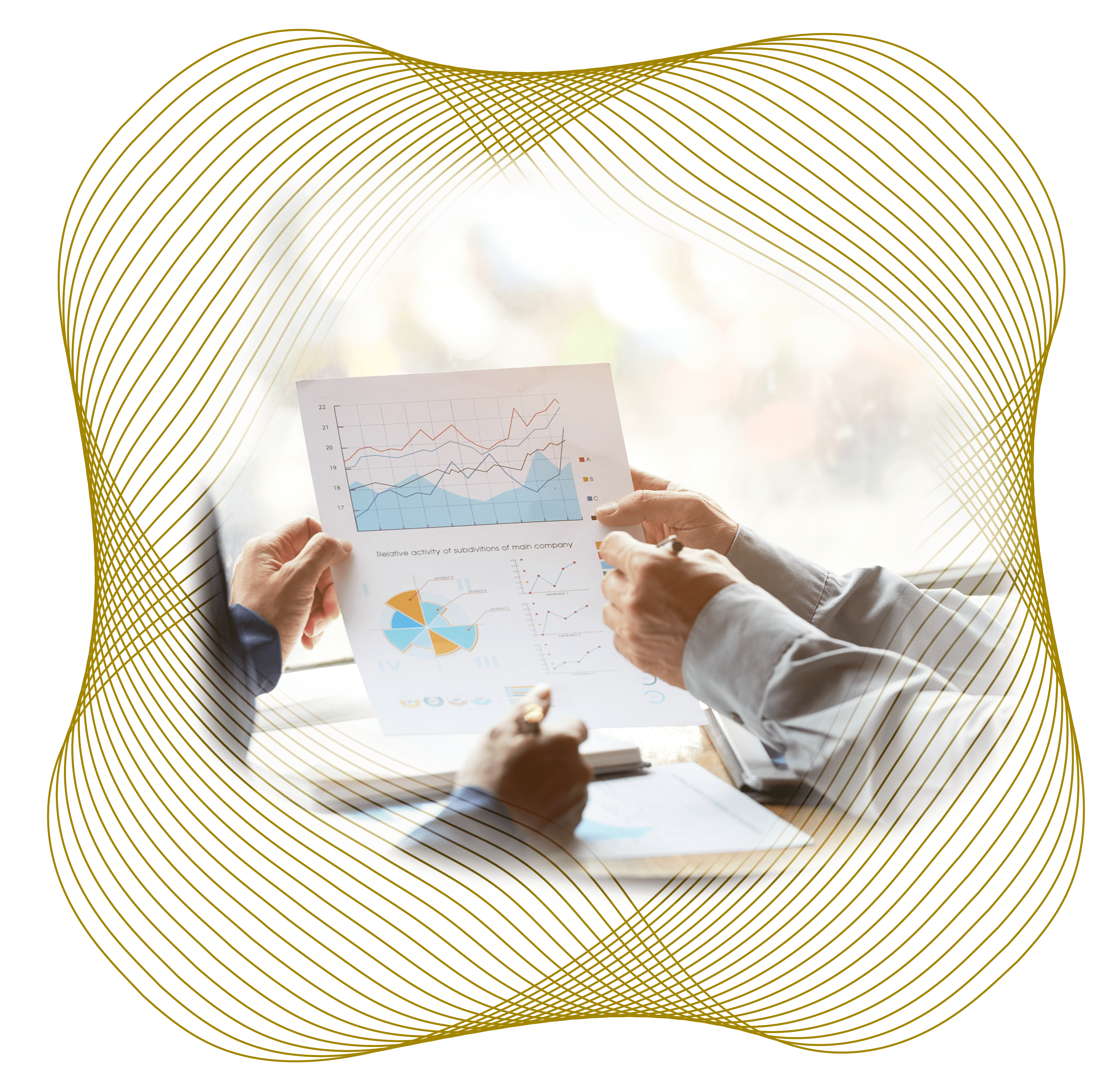 Showing the results to a client